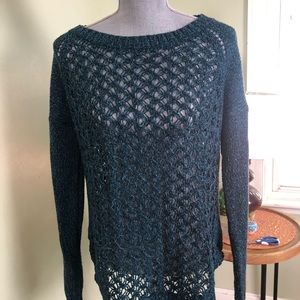 Tribal knit sweater